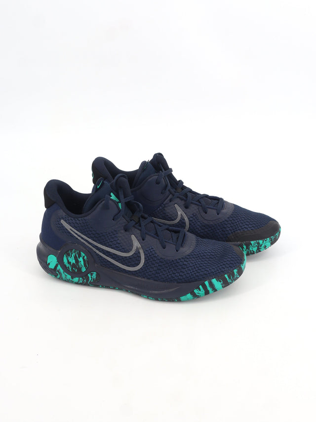 Image for Men's Brand Logo Printed Basketball Shoes,Navy
