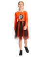 Image for Kids Girl's Sequined Dress,Orange