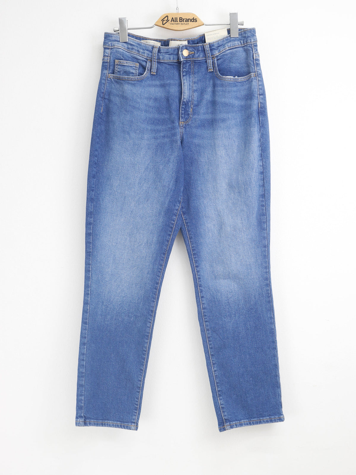 Image for Women's Washed Jeans,Blue