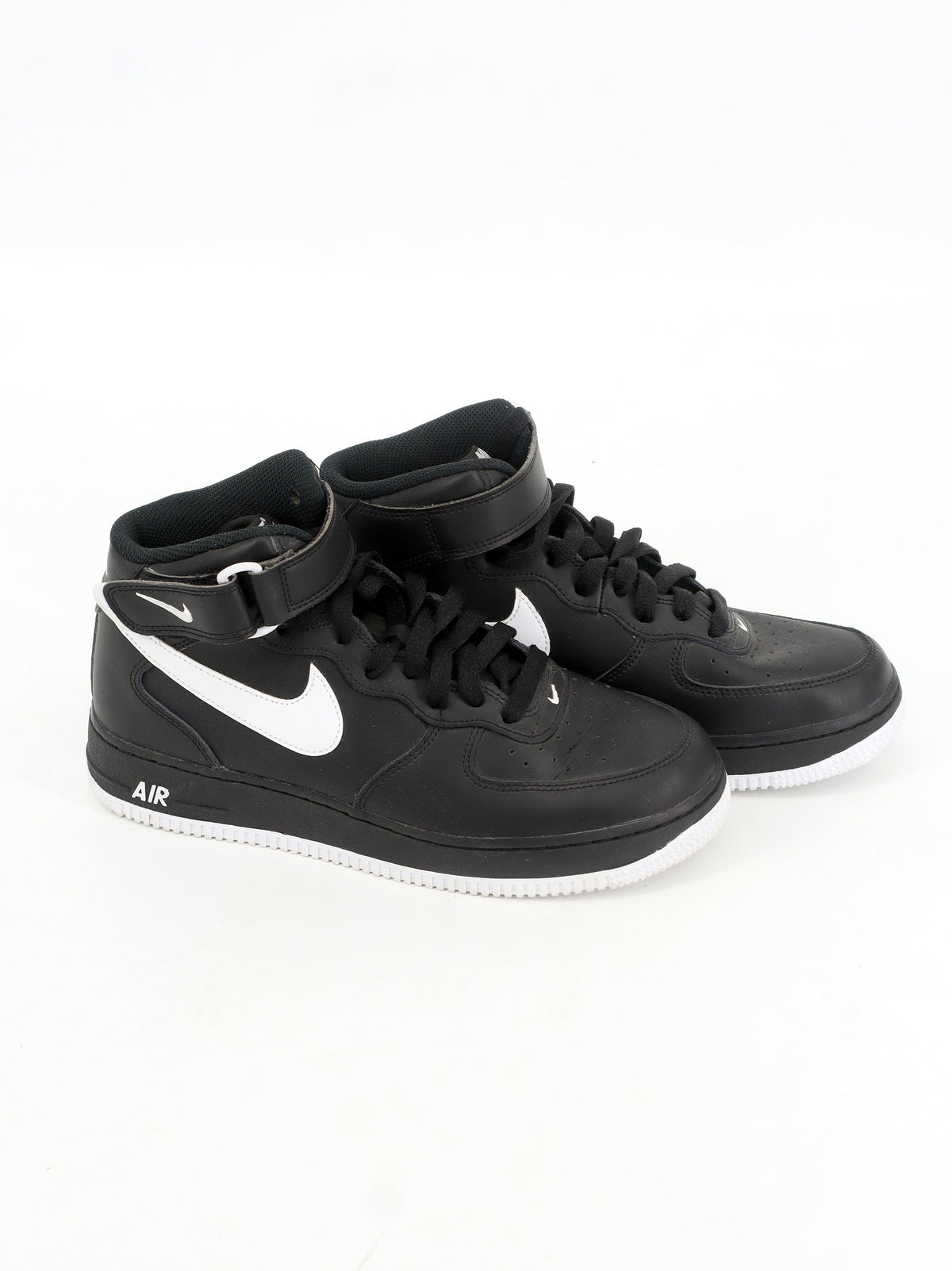 Image for Women's Brand Logo Embroidered High Sneakers,Black 