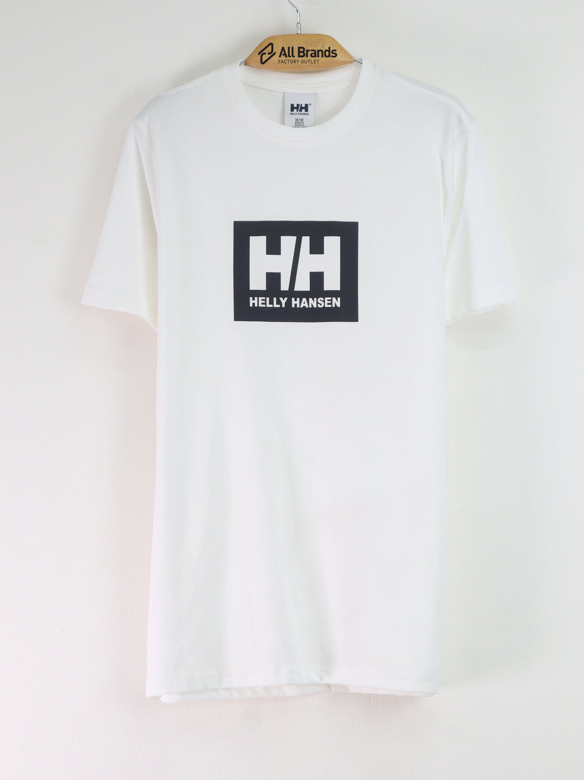 Image for Men's Brand Logo Printed T-Shirt,White