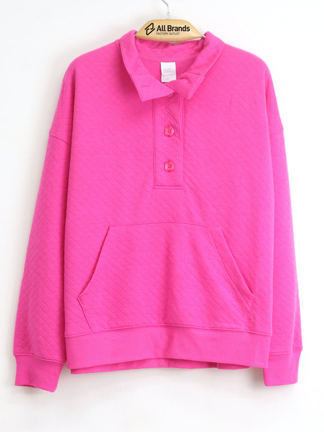 Image for Women's Textured Sweater,Pink