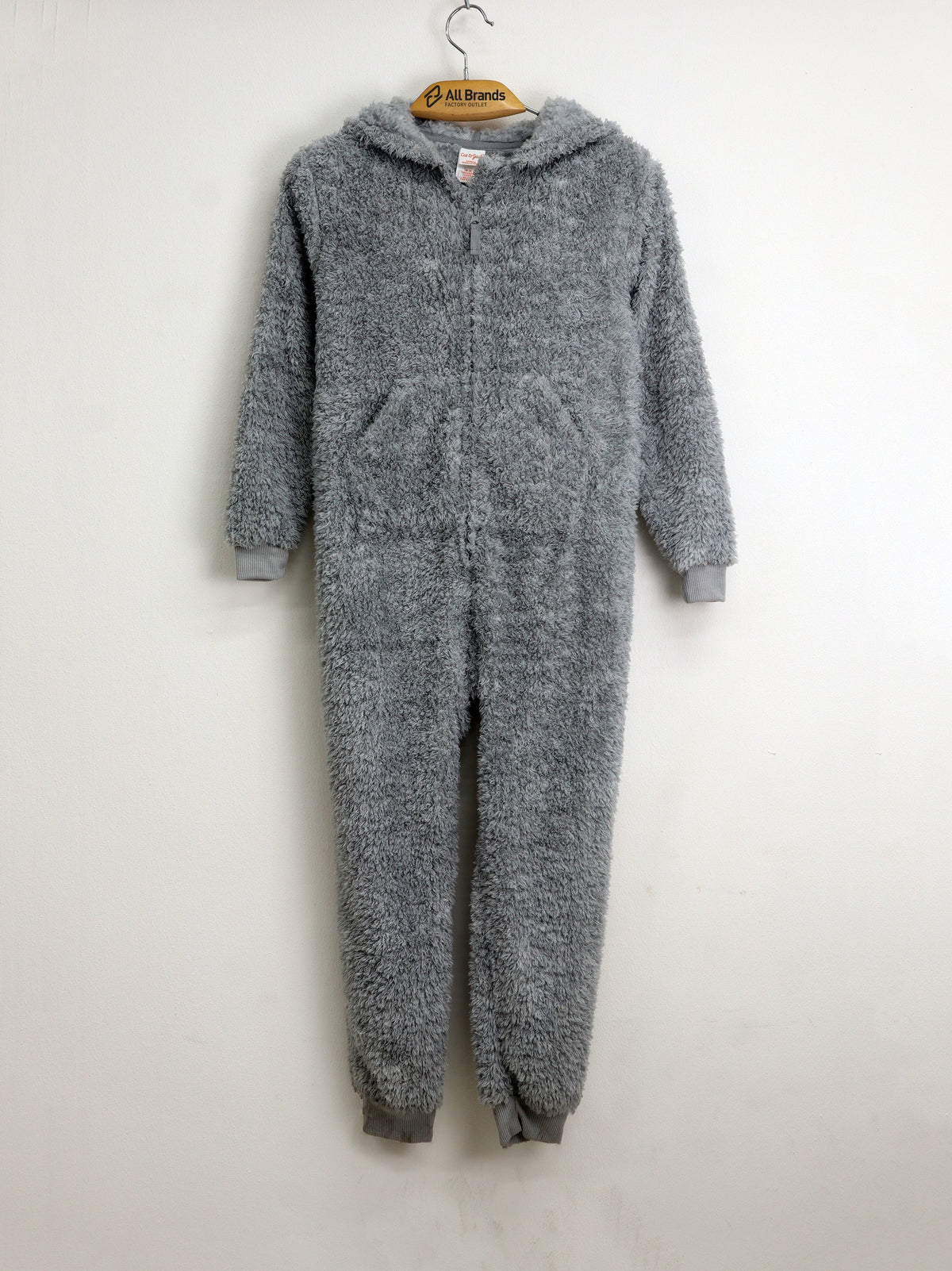 Image for Kids Boy Plie Fleece Jumpsuit,Grey