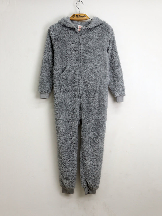 Image for Kids Boy Plie Fleece Jumpsuit,Grey