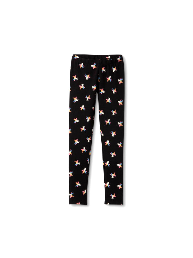 Image for Kids Girl's Graphic Printed Legging,Black