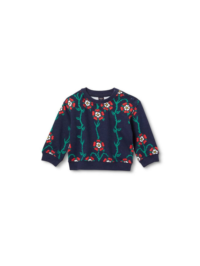 Image for Kids Girl's Floral Printed Top,Navy
