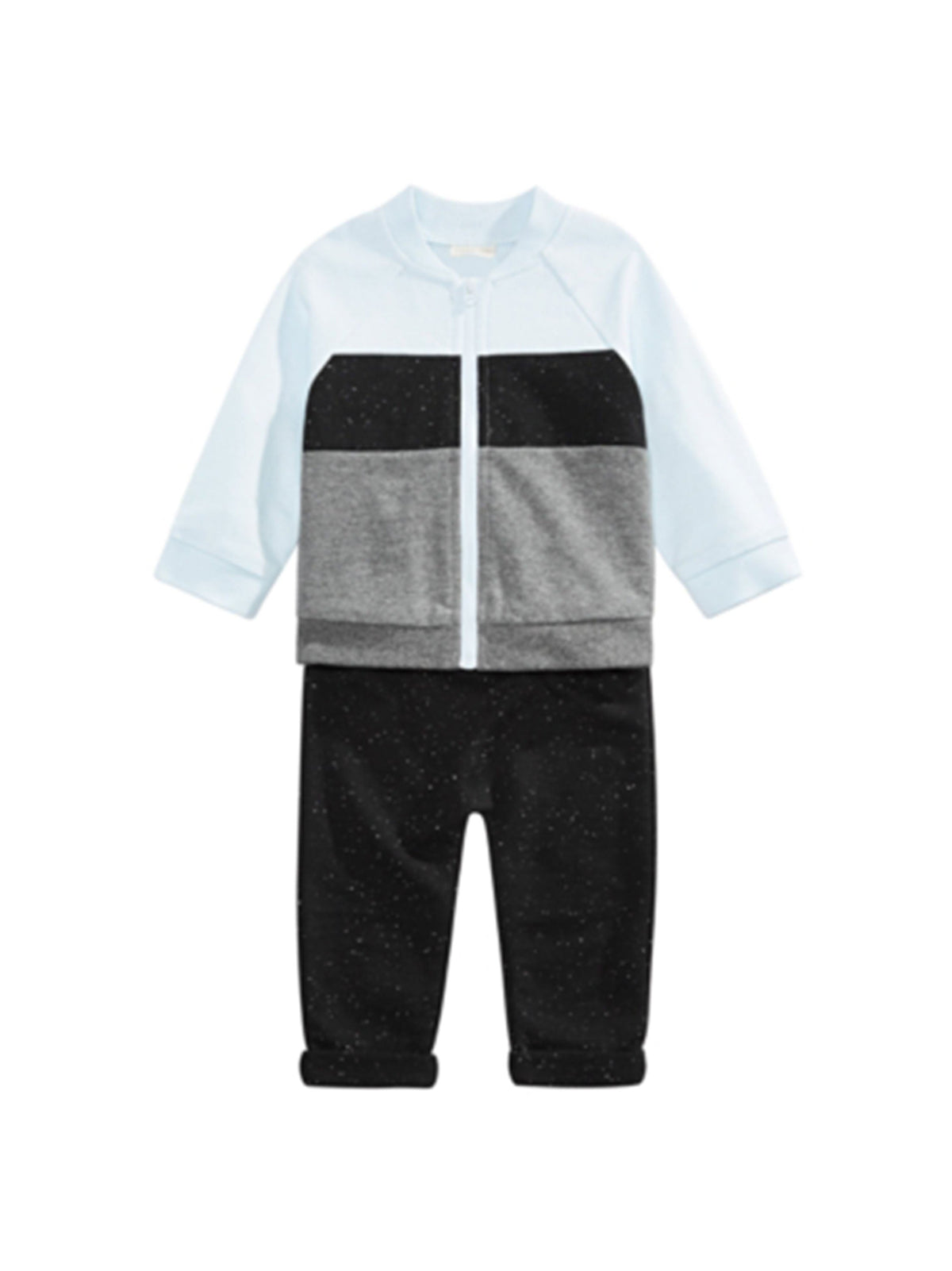 Image for Kids Boy's 2 Pcs Colorblock Top & Bottom Ser,Multi