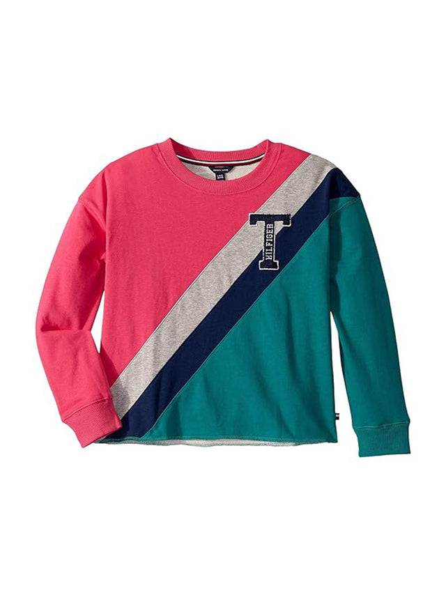 Image for Kids Girl's Color Blocked Top,Multi