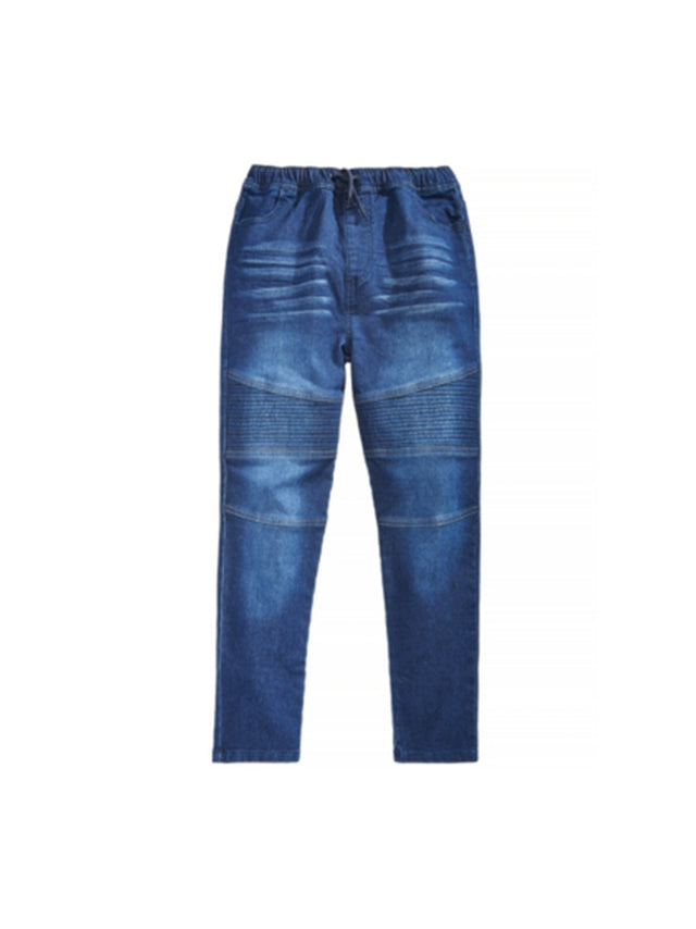 Image for Kids Boy's Washed Jeans,Blue