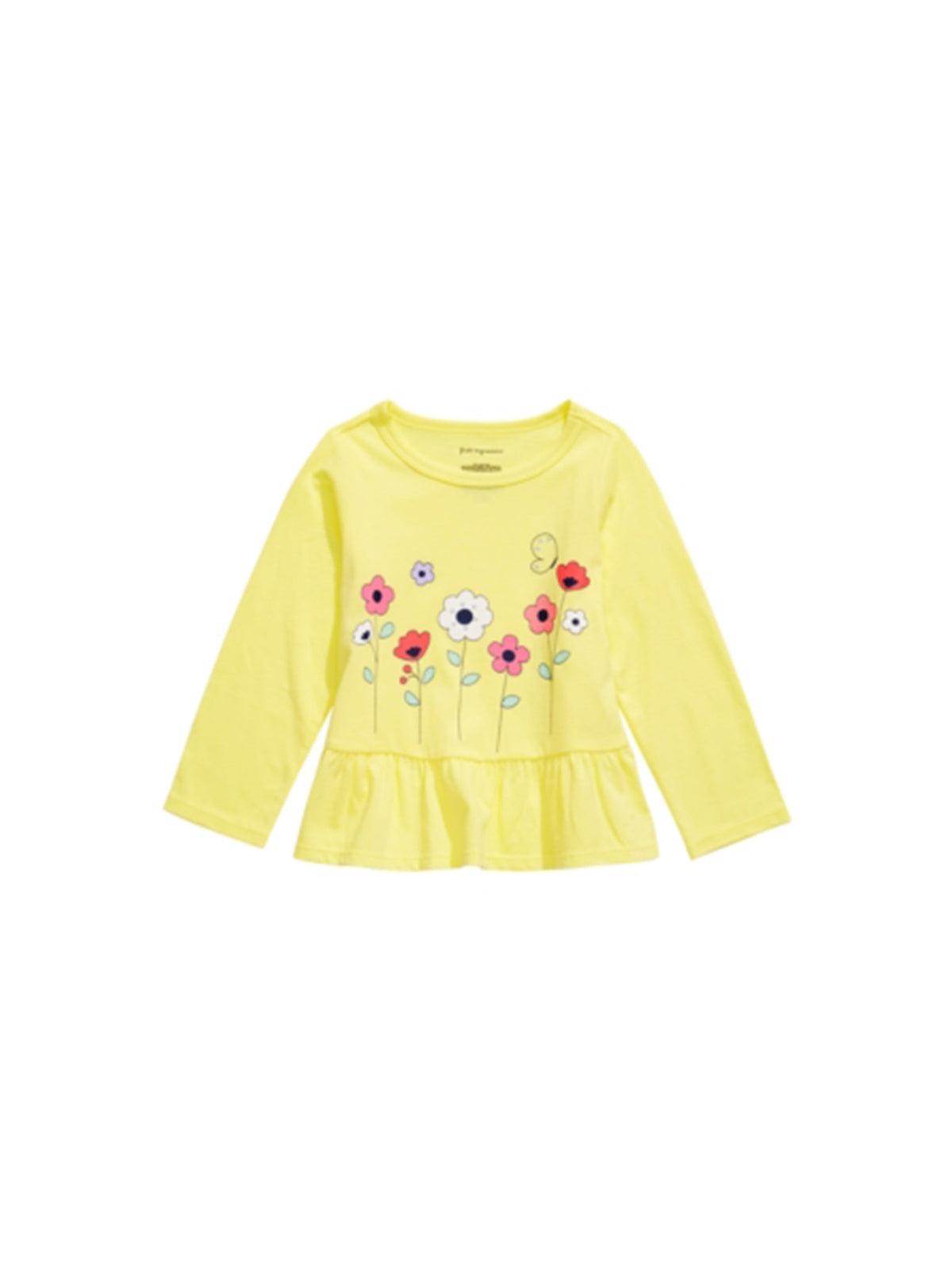 Image for Kids Girl's Graphic Printed Top,Yellow
