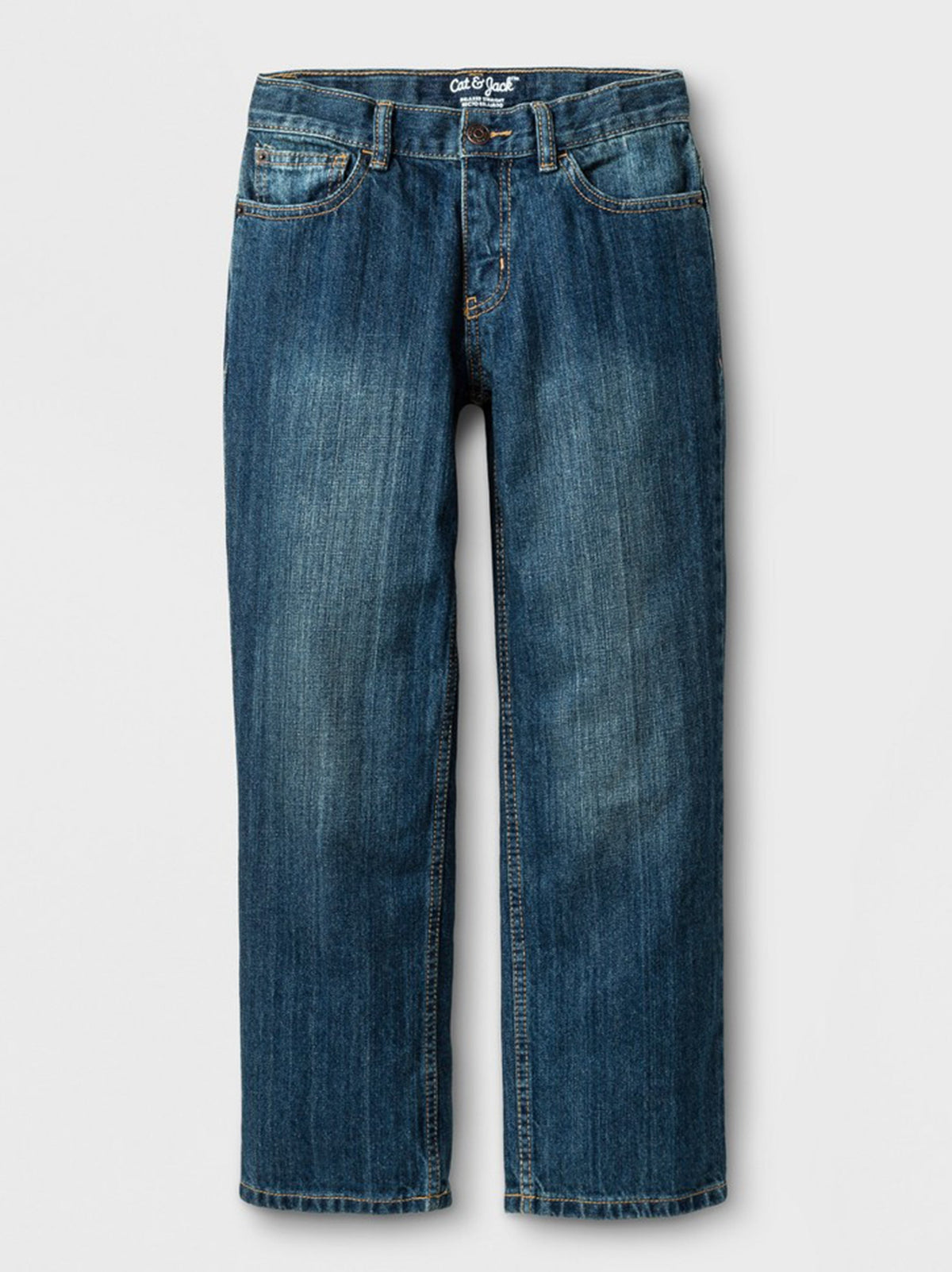 Image for Kids Girl's Washed Jeans,Blue