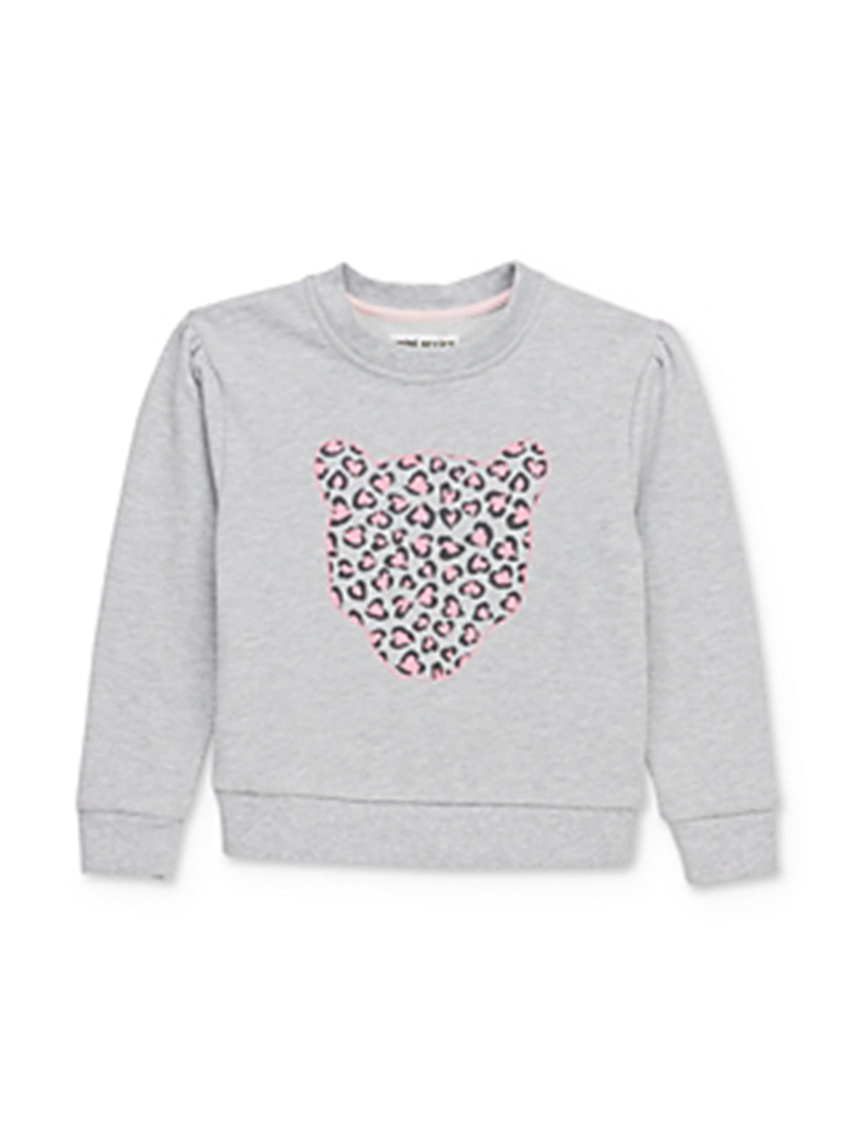 Image for Kids Girl's Graphic Printed Sweatshirt,Light Grey