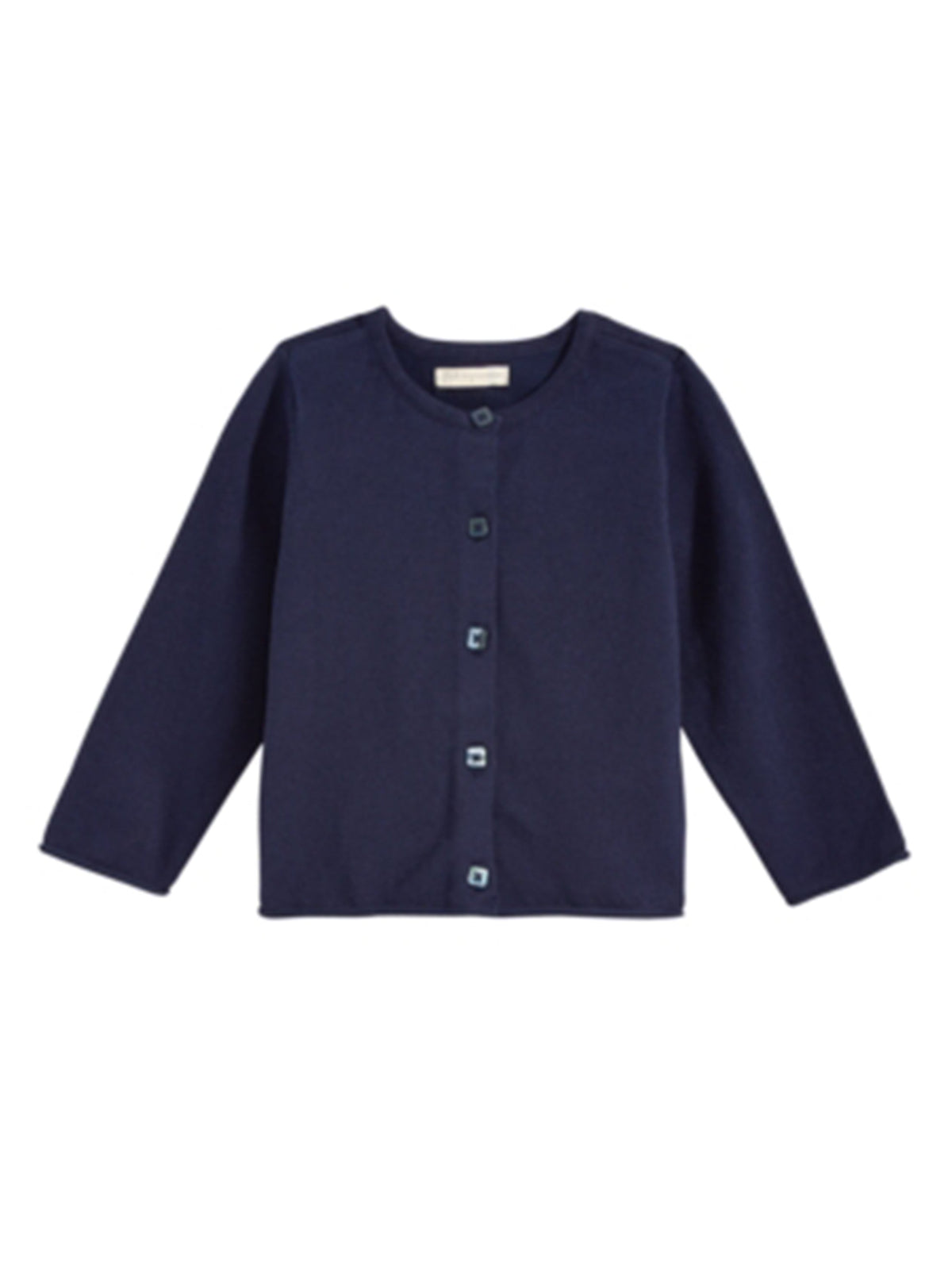Image for Kids Girl's Plain Solid Cardigan,Navy