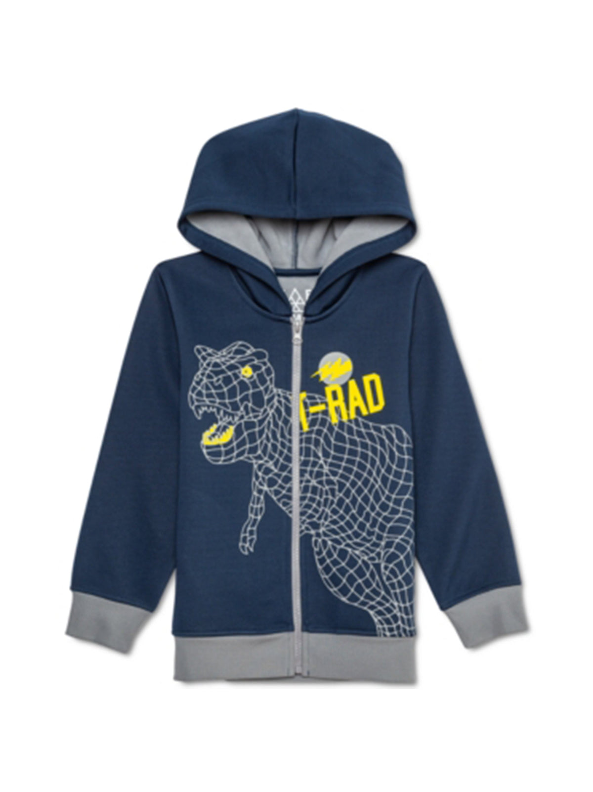 Image for Kids Boy's Graphic Printed Jacket,Navy