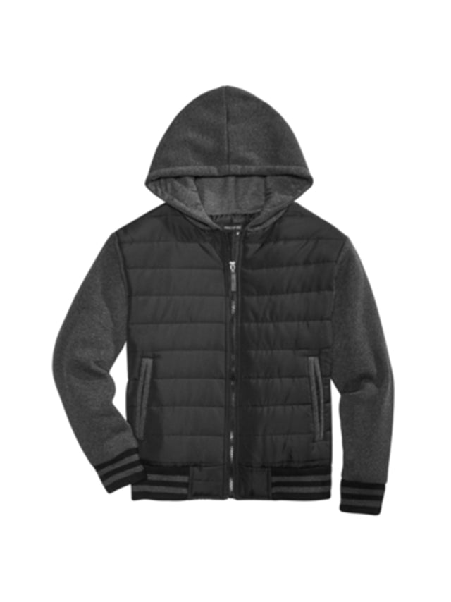 Image for Kids Boy's Colorblocked Jacket,Black/Grey