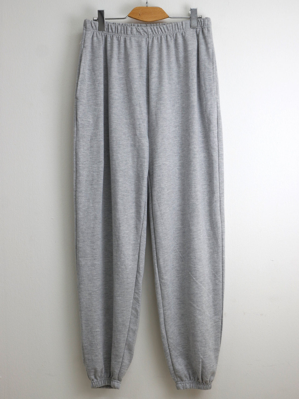 Image for Women's Plain Solid Joggers,Grey