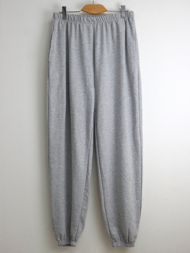 Image for Women's Plain Solid Joggers,Grey