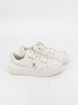 Image for Women's Brand Logo Printed Sneakers,White