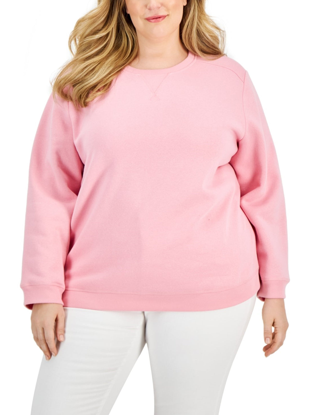 Image for Women's Plain Sweatshirt,Pink