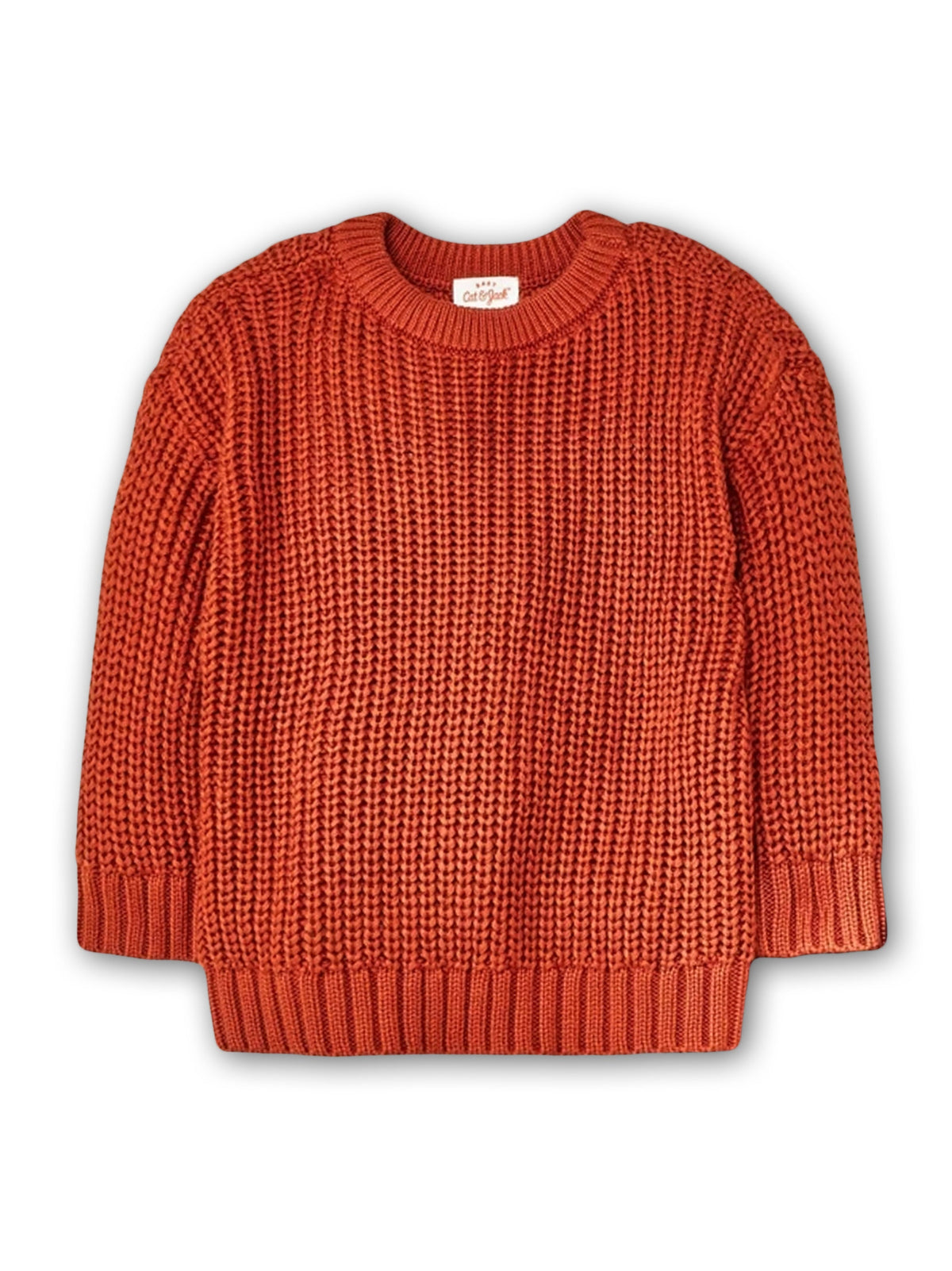 Image for Kids Girl's Chunky Sweater,Brown