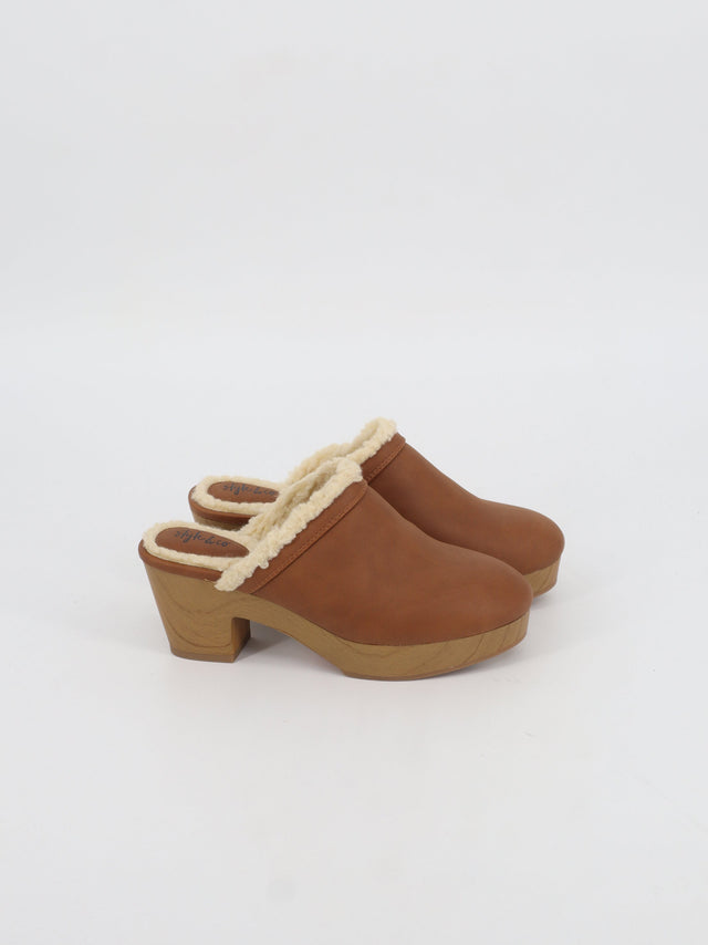 Image for Women's Plain High Heels Sandals,Brown