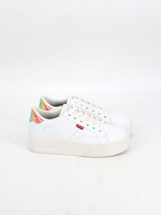 Image for Women's Plain Casual Sneakers,White