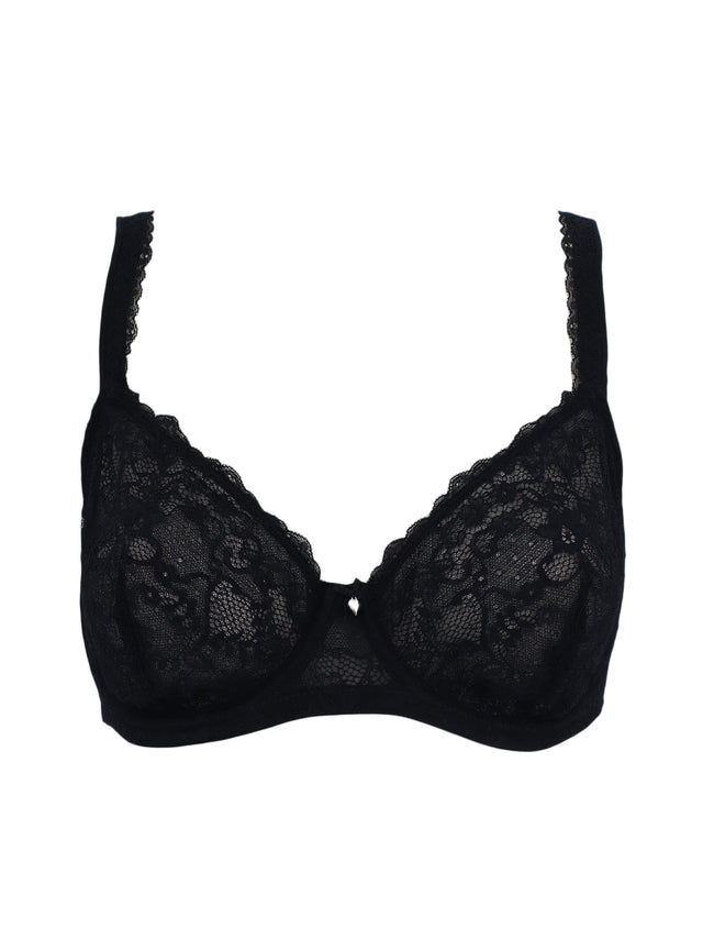 Image for Women's Lace Bra,Black