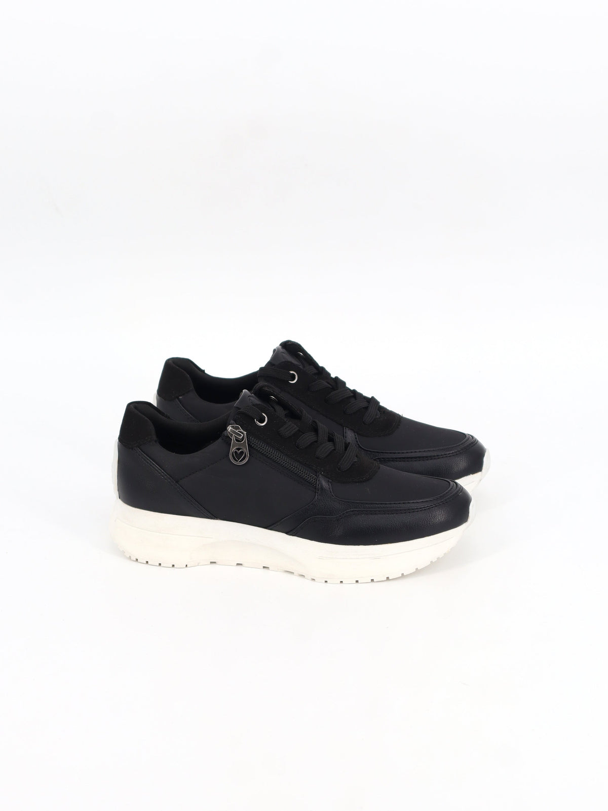 Image for Women's Plain Sneakers,Black