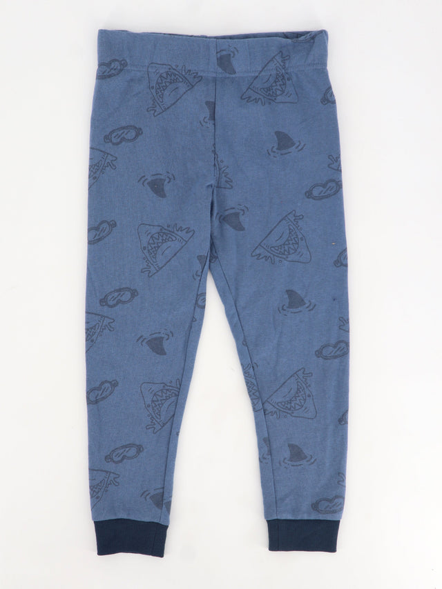 Image for Kids Boy's Graphic Printed Joggers,Blue