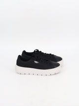 Image for Women's Brand Logo Printed Sneakers,Black