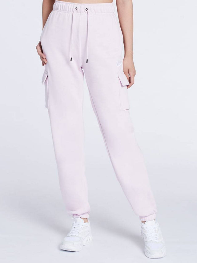 Image for Women's Brand Logo Embroidered Cargo Pants,Pink