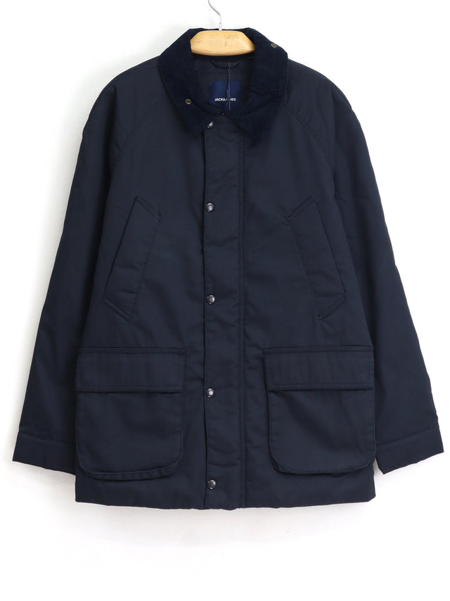 Image for Men's Plain Jacket,Navy