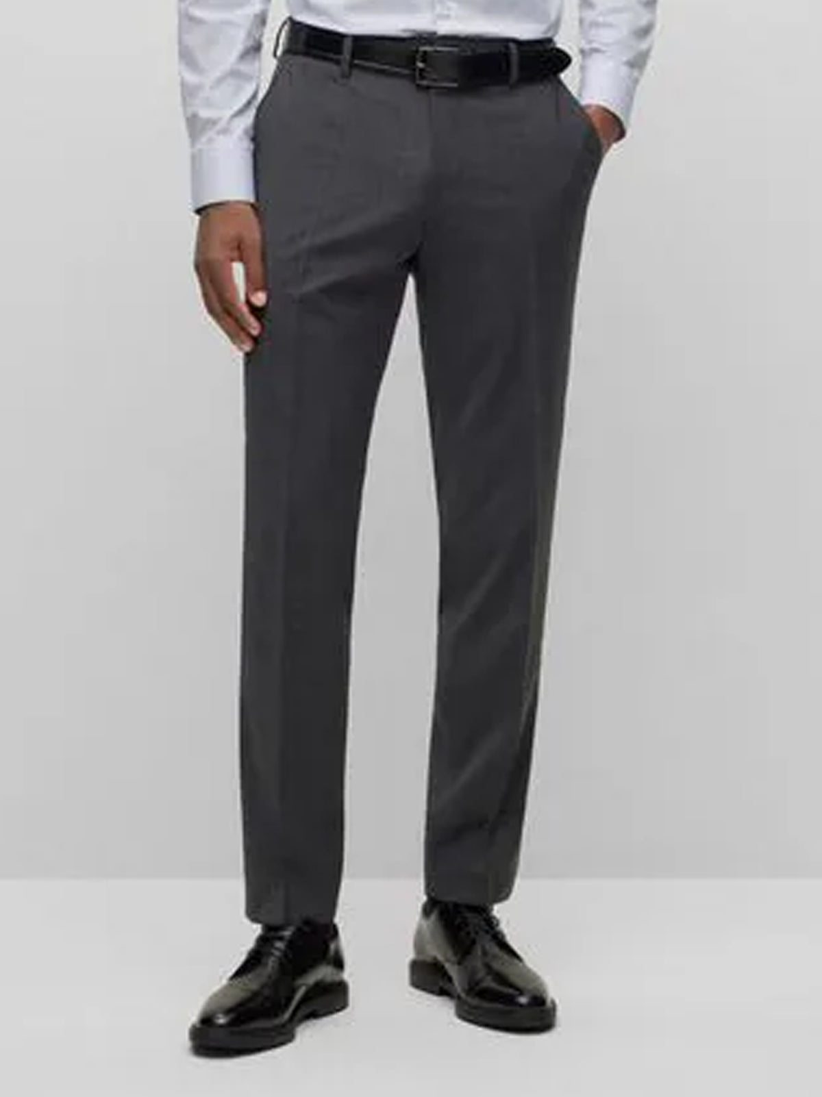 Men's Textured Classic Pant,Dark Grey