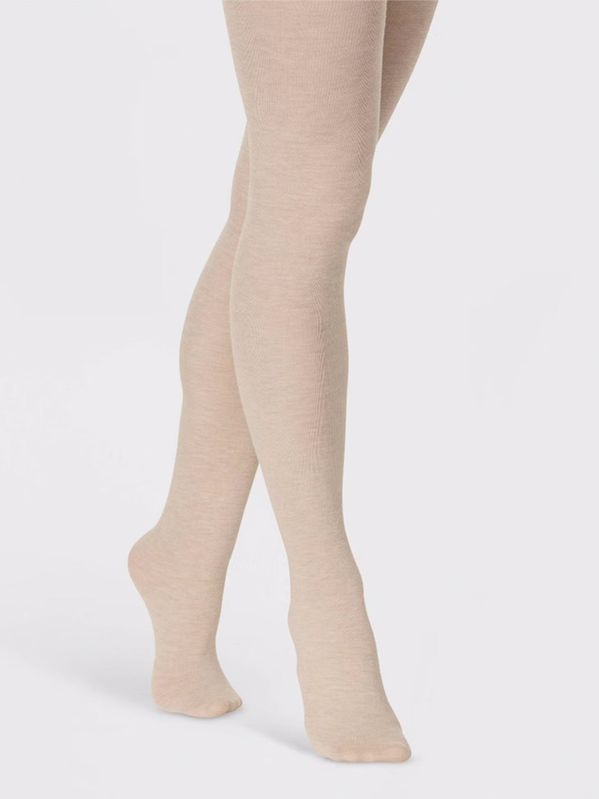 Image for Women's Plain Knit Tights,Light Beige