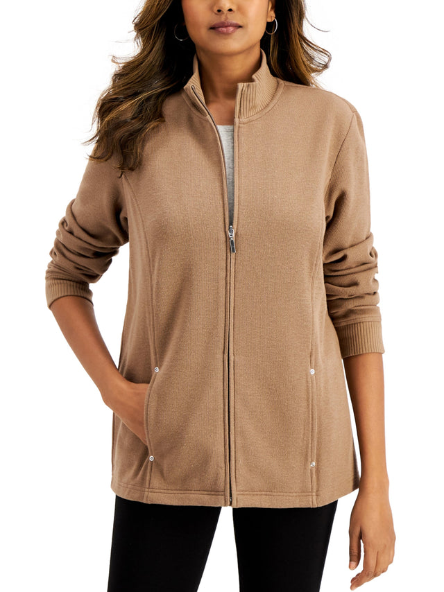 Image for Women's Plain Jacket,Beige