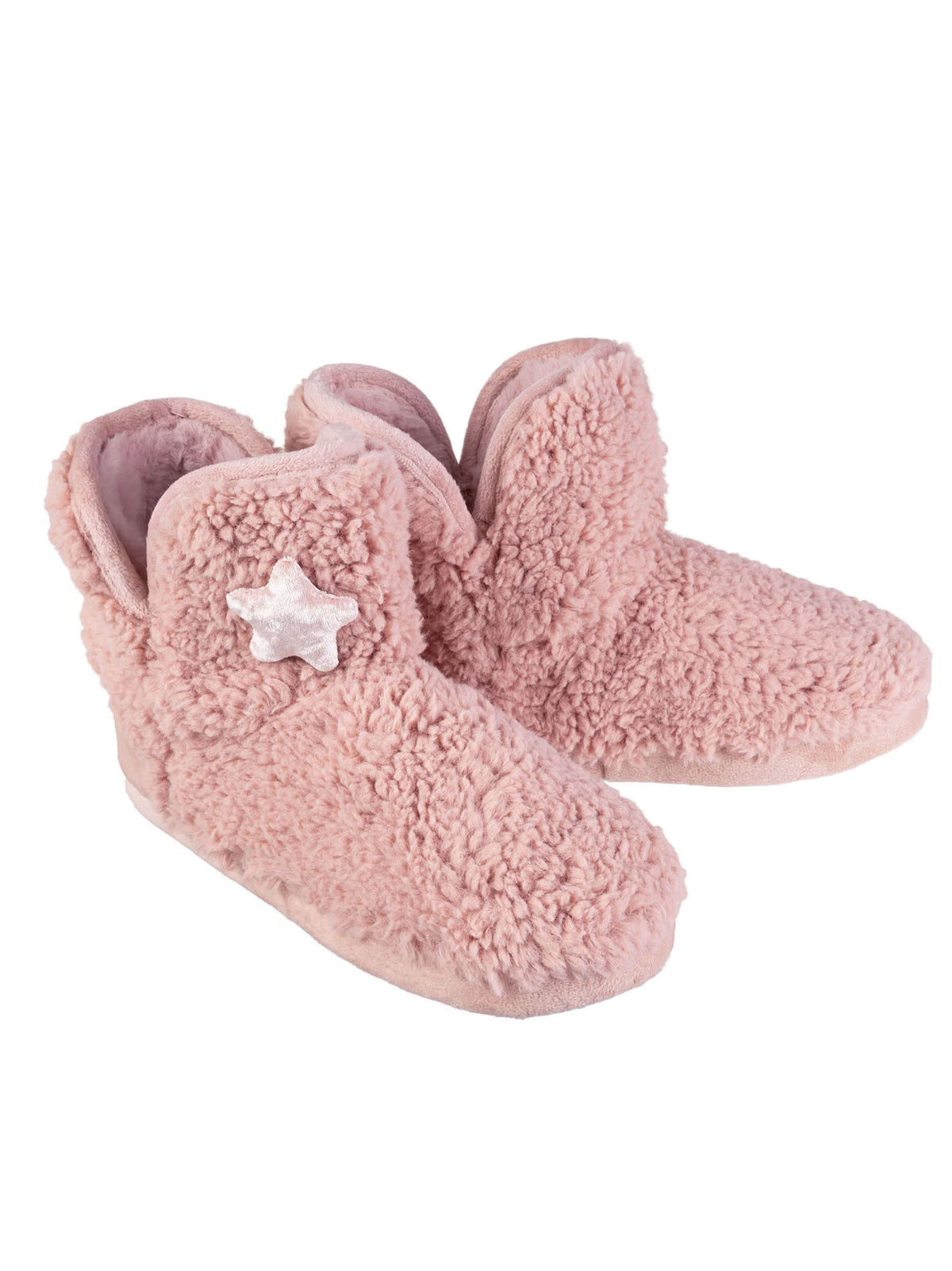 Image for Women's Faux Fur Slippers,Pink