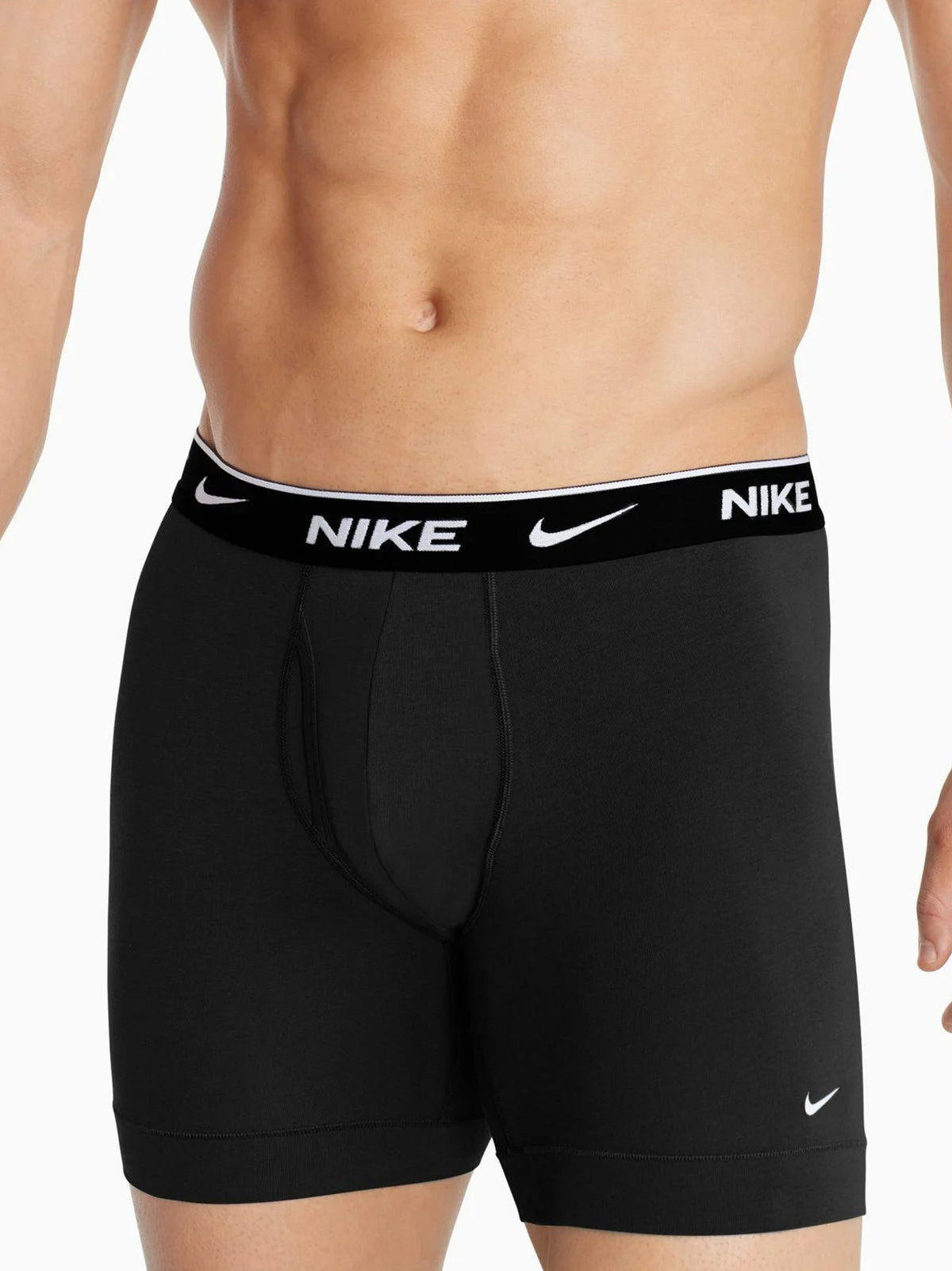Image for Men's Brand Logo Printed Boxer,Black