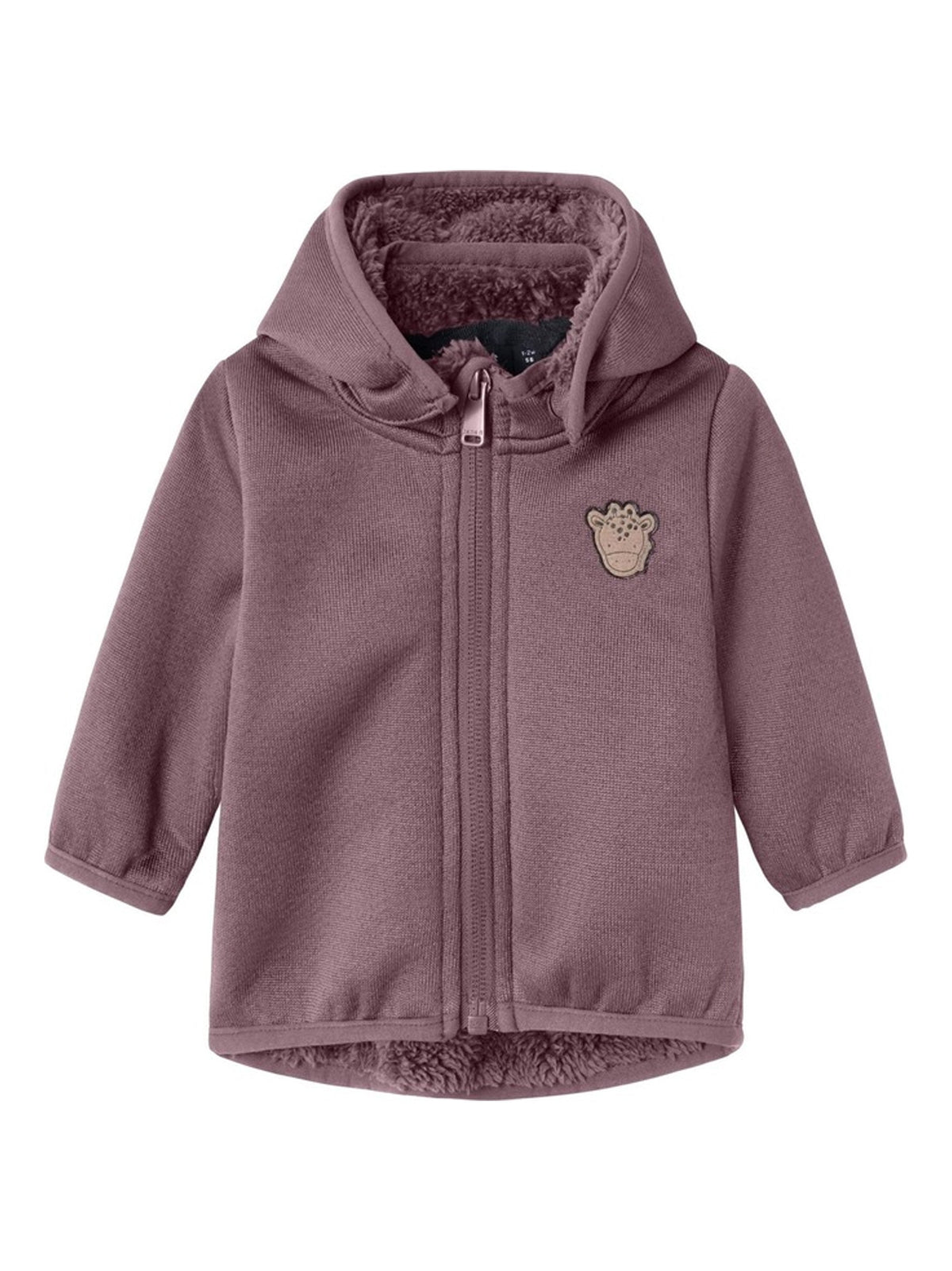Image for Kids Girl's Zipped Up Hoodie,Burgundy