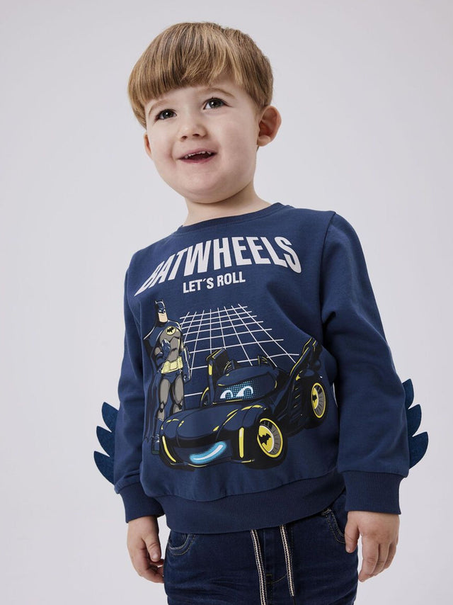Image for Kids Boy's Graphic Printed Sweatshirt,Dark Blue