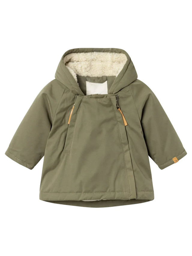 Image for Kids Girl's Plain Jacket,Olive