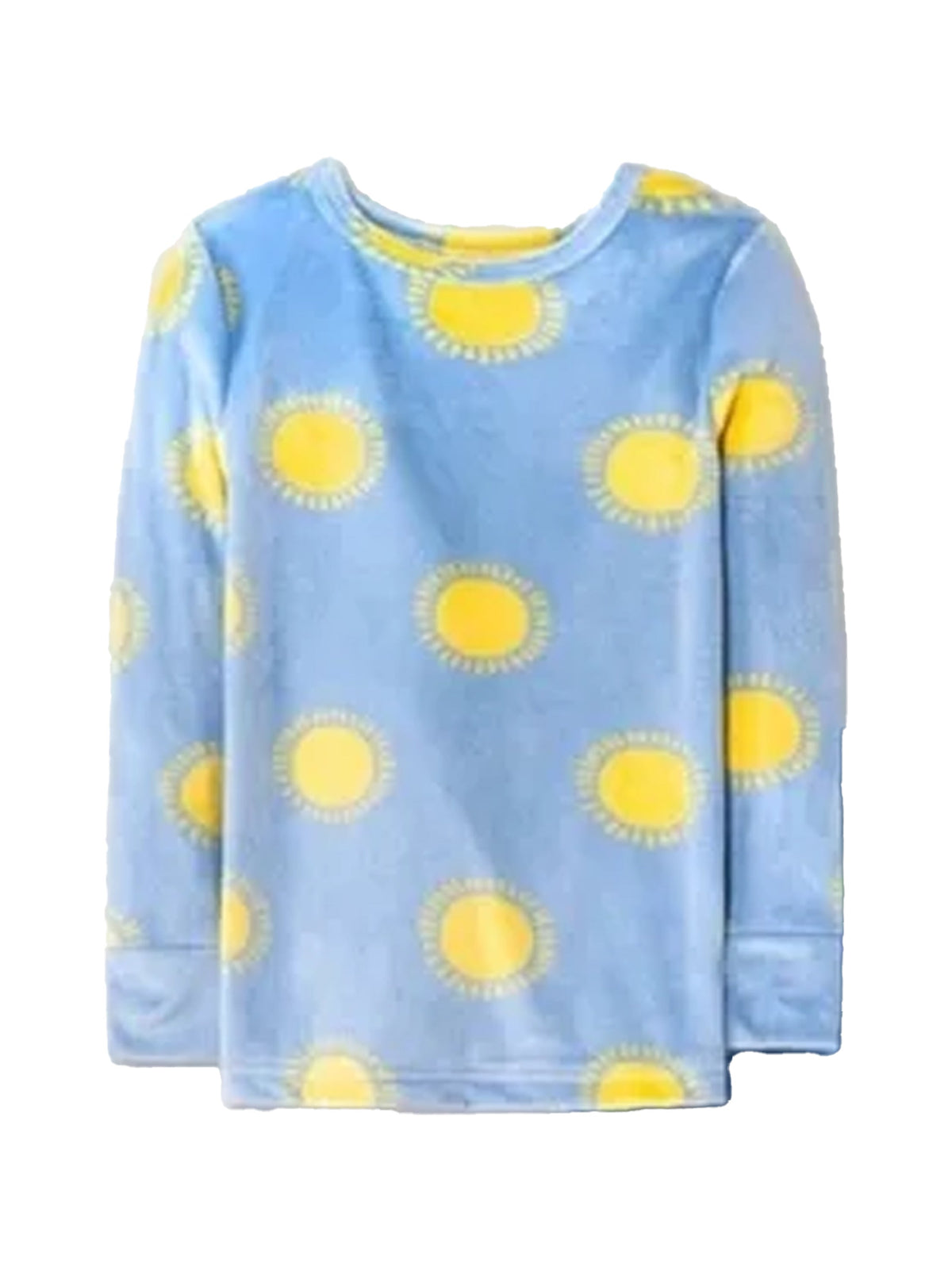 Image for Kids Girl's Sun Printed Sleepwear Top,Light Blue