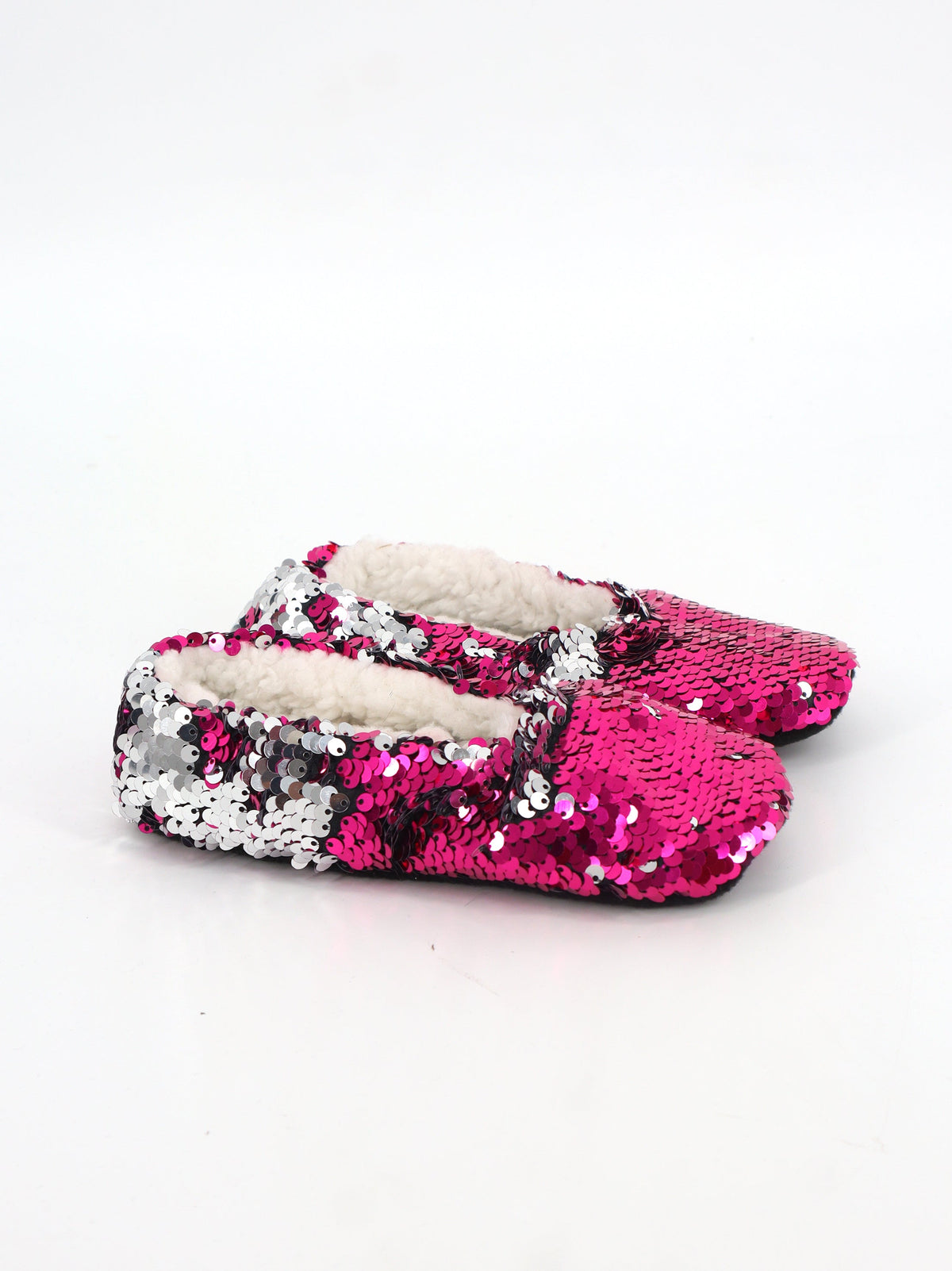 Image for Kids Girl's Sequined Slippers,Pink