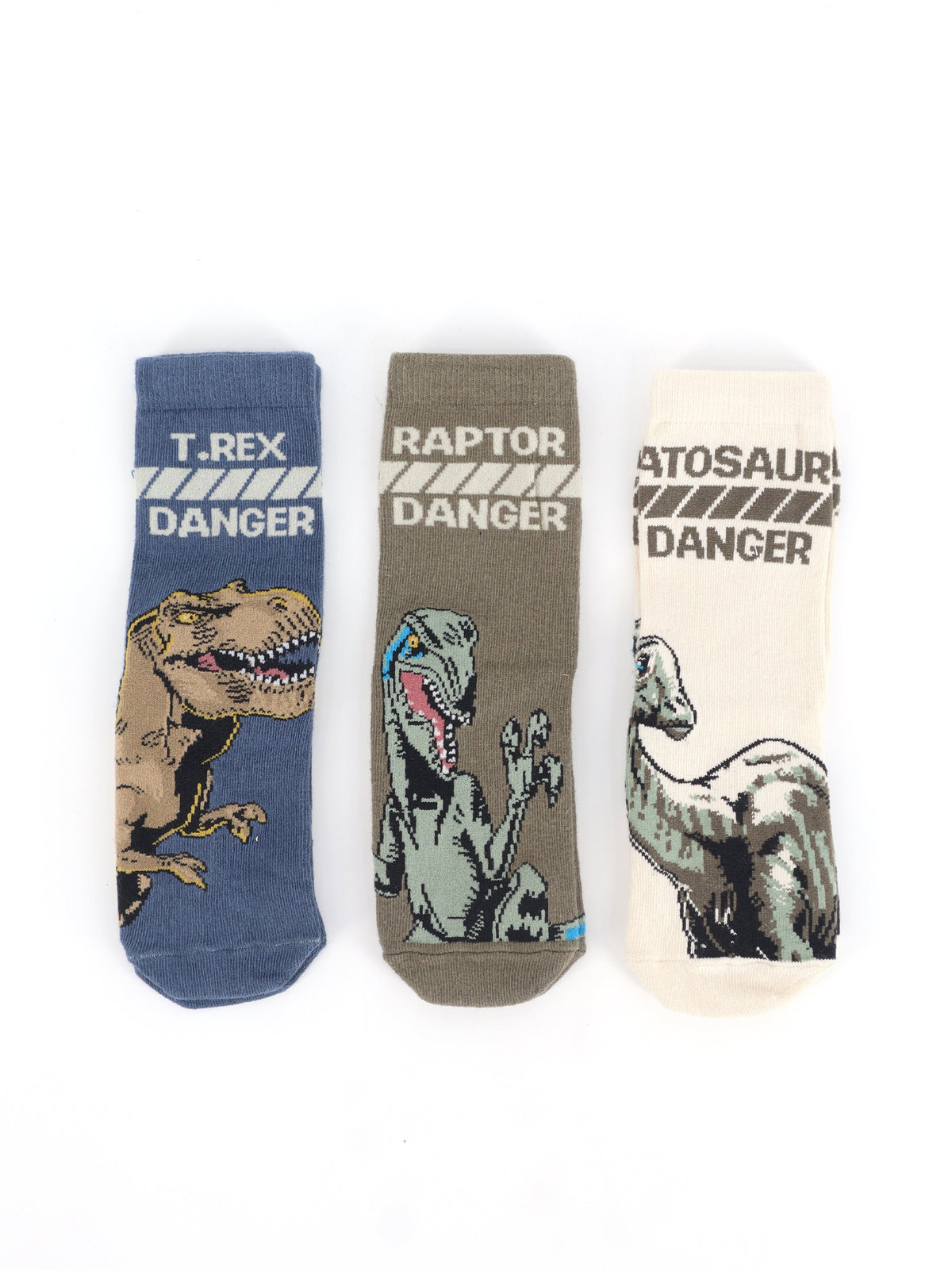 Image for Kids Boy's 3 Pairs Graphic Printed Socks,Multi