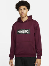 Image for Men's Brand Logo Printed Sports Hoodie,Burgundy