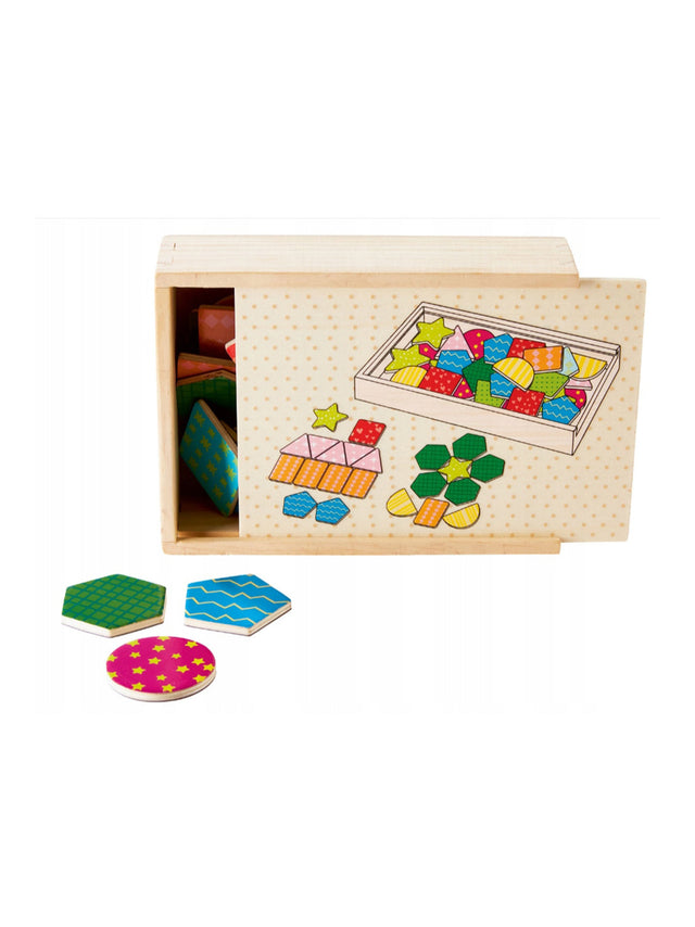 Image for Wooden Magnetic Shape Puzzle