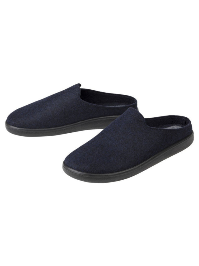 Image for Men's Plain Slippers,Navy