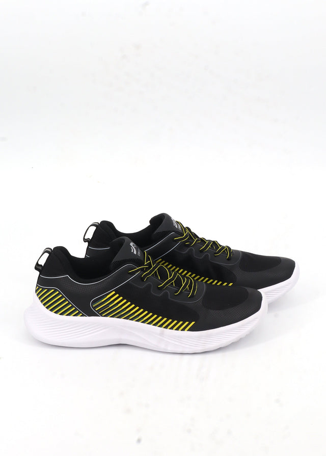 Image for Men's Printed Running Shoes,Black