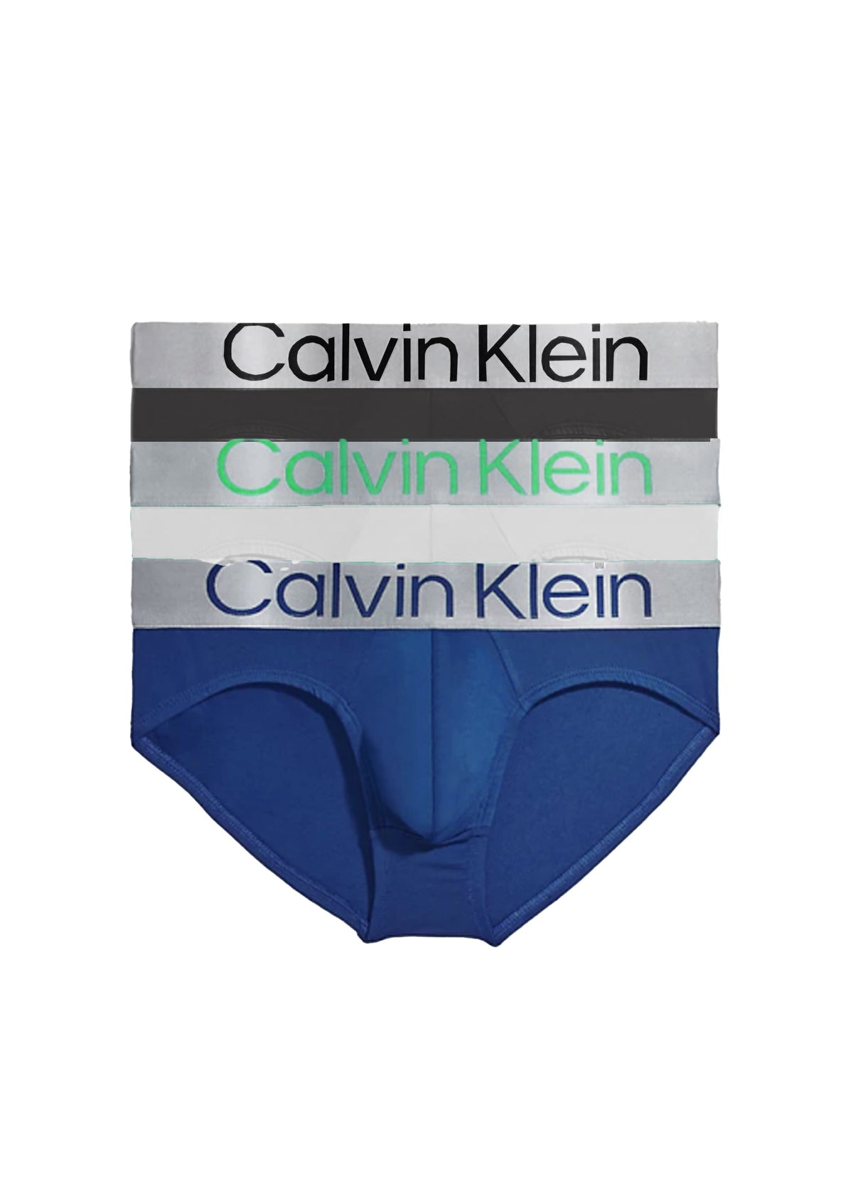 Image for Men's 3 Pack Plain Briefs Set,Multi