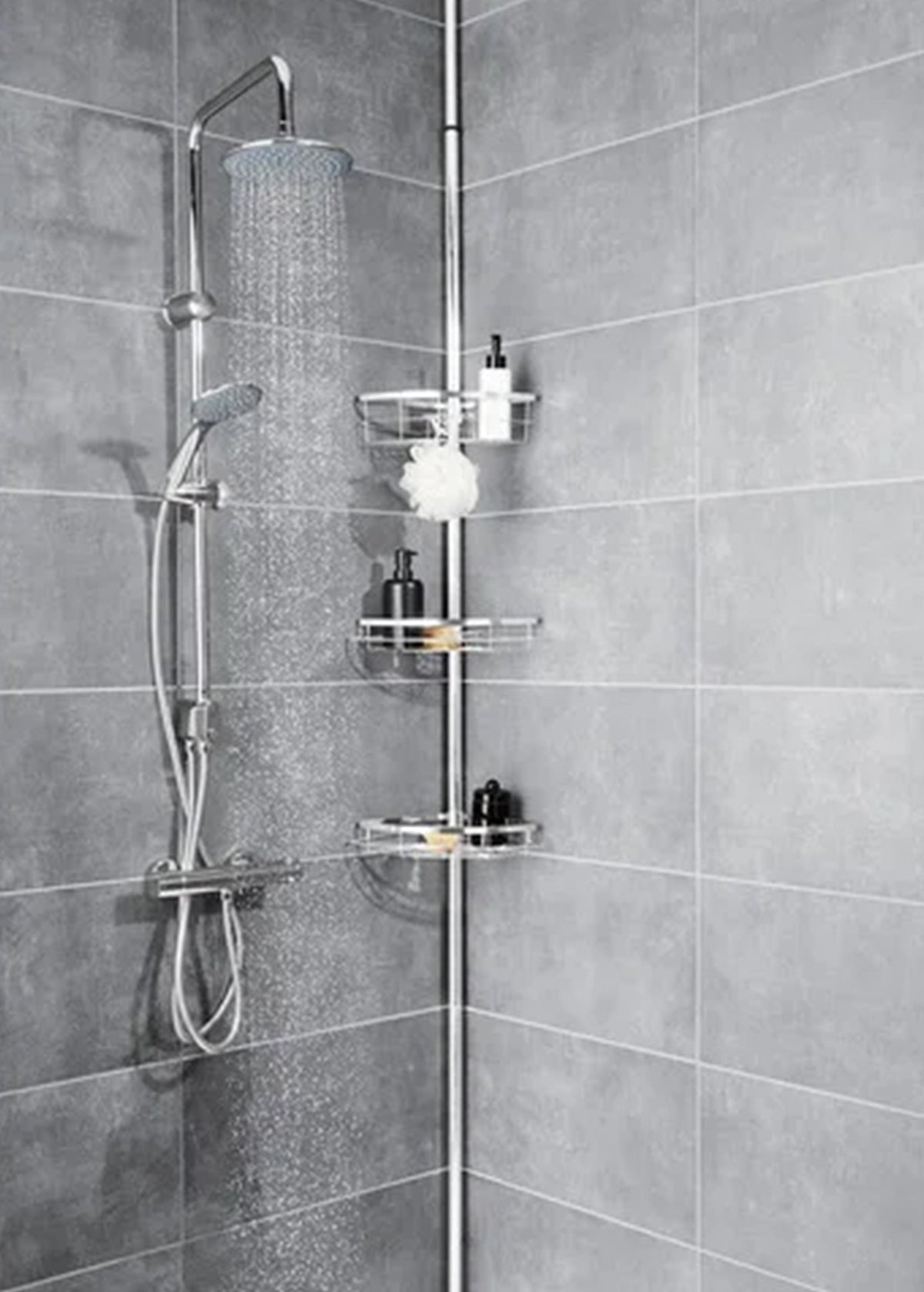 Image for Telescopic Shower Shelf