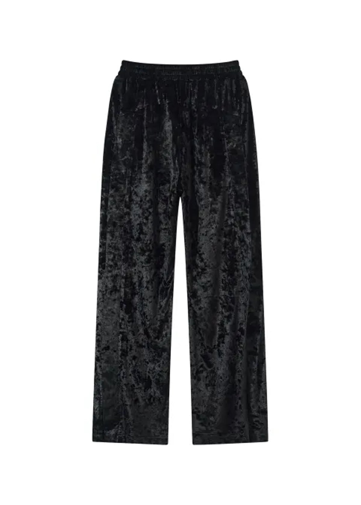 Image for Women's Plain Velvet Dress,Black
